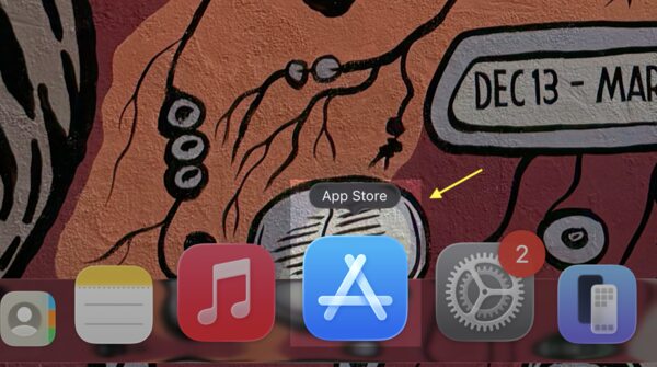 Open the App Store app